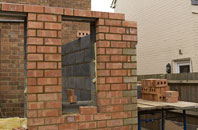 Brick Houses outhouse installation